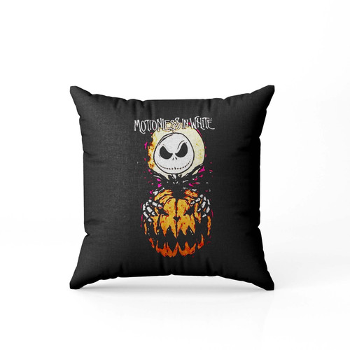 Jack Skellington The Nightmare Before Christmas Motionless In White Halloween Everyday  Pillow Case Cover