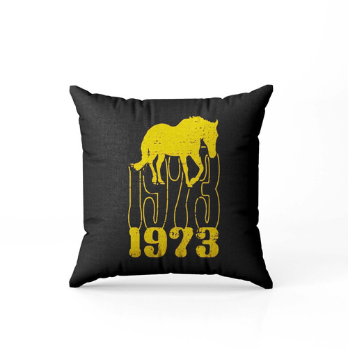 1973 Legendary Horse Race Pillow Case Cover 1973 Legendary Horse Race Pillow Case Cover