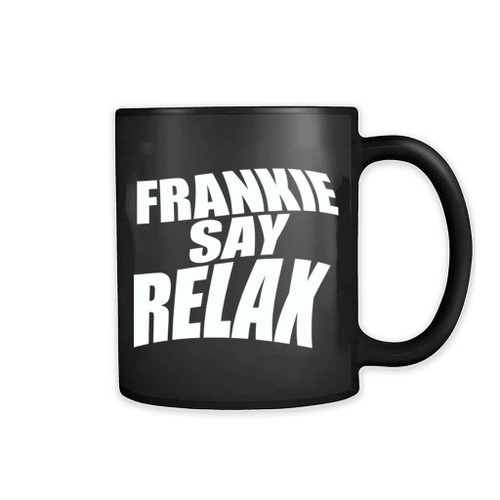 Frankie Say Relax Ross Friends After Shirt Stretched Out Twisted Faded Frankie Goes To Hollywood 11oz Mug