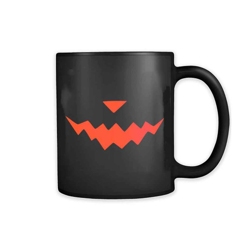 Festive Halloween Pumpkin Smile Mask 11oz Mug