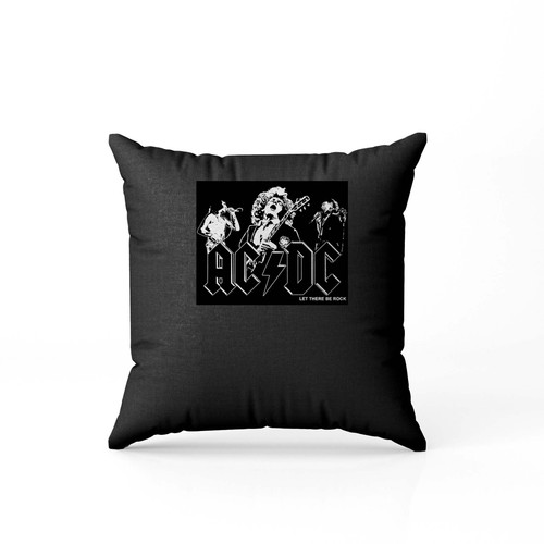Acdc Rock Band Let You Rock Pillow Case Cover