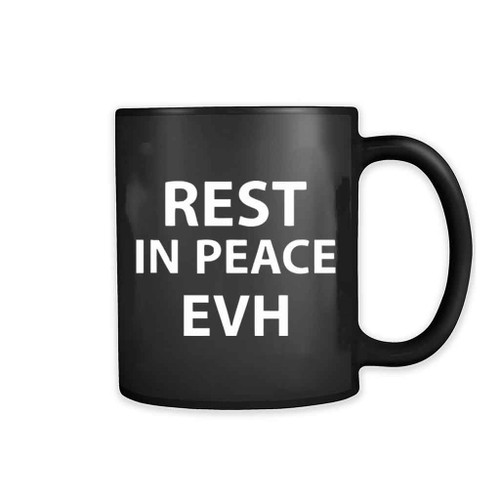 Eddie Van Halen Rest In Peace Evh 11oz Mug