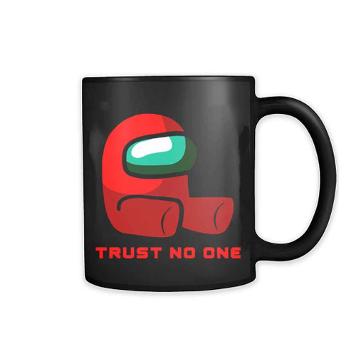 Among Us Trust No One Logo 11oz Mug