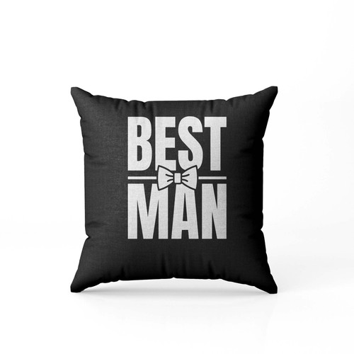 Best Man Groomsman Bachelor Party Pillow Case Cover