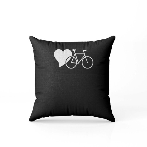 Bicycle And The Heart Pillow Case Cover Bicycle And The Heart Pillow Case Cover