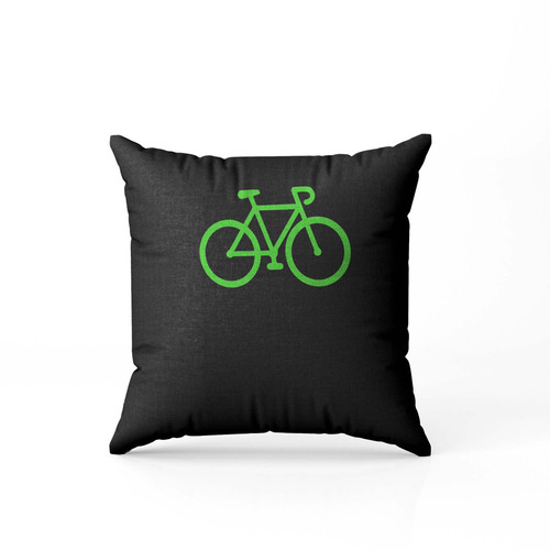 Bicycle Gren Pillow Case Cover