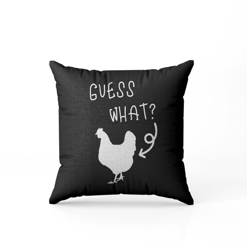 Big Guys Rule Big And Tall King Size Funny Distressed Guess What Chicken Pillow Case Cover