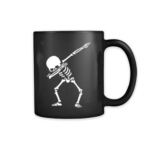 Dabbing Skeleton Halloween 11oz Mug