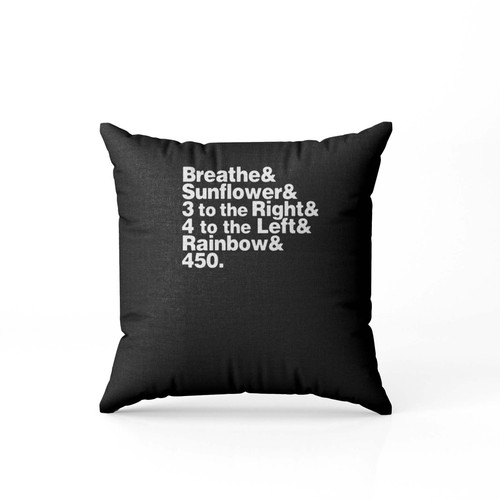 Breathe & Sunflower & 3 To The Right & 4 To The Left & Rainbow & 450 Stranger Things 2 Experimental Jetset Pillow Case Cover