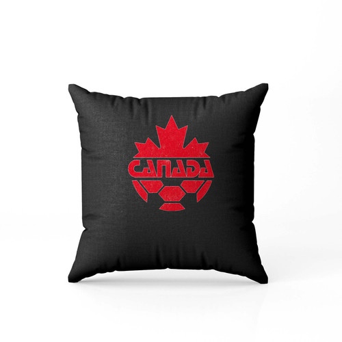 Canada, Soccer, Retro, 1980 Pillow Case Cover Canada, Soccer, Retro, 1980 Pillow Case Cover