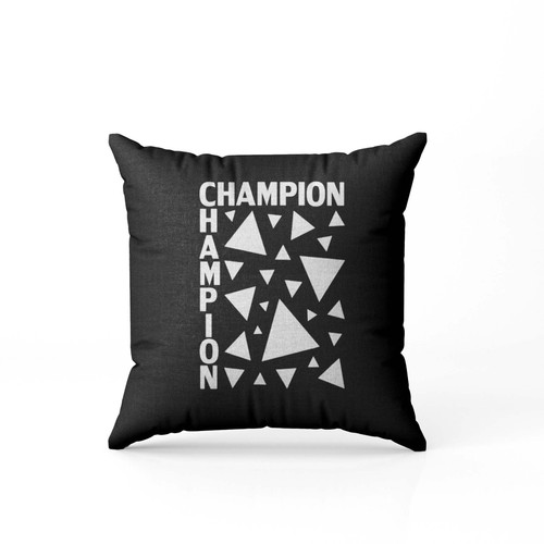 Champion Triangles Pillow Case Cover