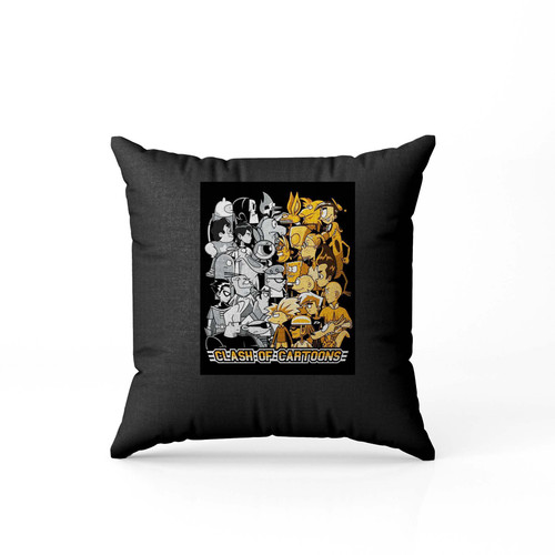 Clash Of Cartoons Pillow Case Cover