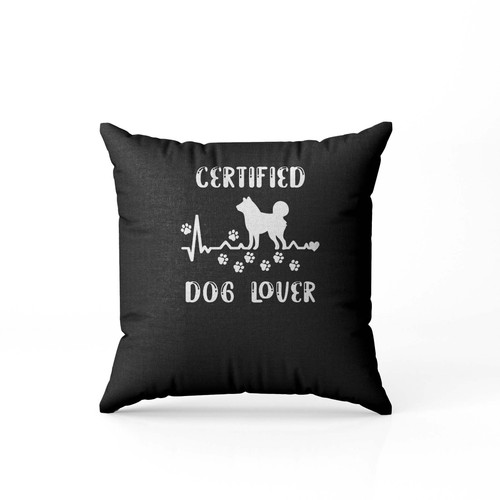Dog Lover Shiba Inu Heartbeat Japan Pillow Case Cover