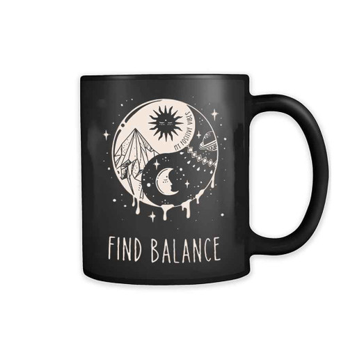 Yin Yang Find Balance 11oz Mug Yin Yang Find Balance 11oz Mug