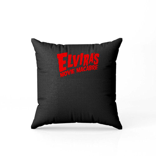 Elvira Halloween Dark Horror Movies Pillow Case Cover