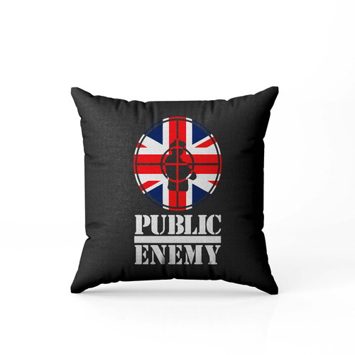 English Public Enemy Pillow Case Cover