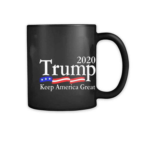 Trump 2020 Keep America Great Usa Flag 11oz Mug