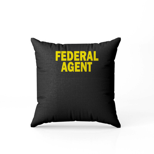 Federal Agent Police Pillow Case Cover