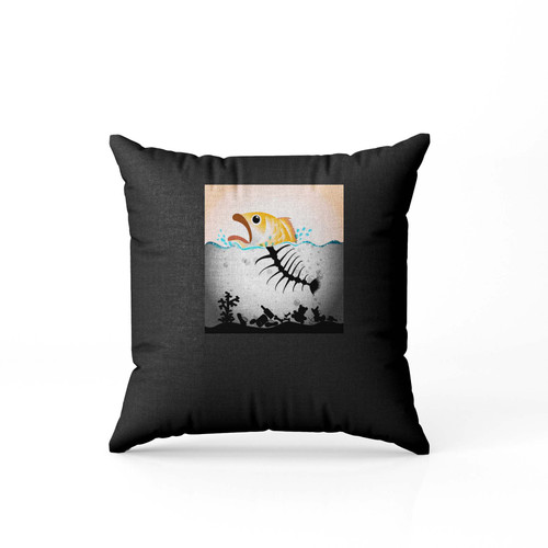 Fish Pollution Climate Change Environment Pillow Case Cover