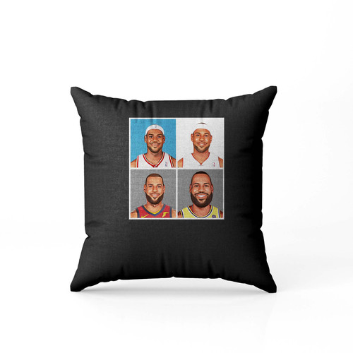 Four Kings Lebron James Pillow Case Cover