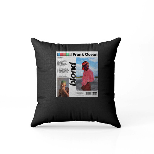 Frank Ocean Blond Track List Pillow Case Cover