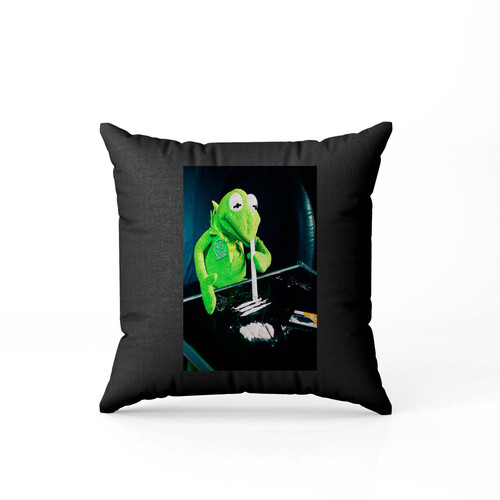 Frog Cocaine Hipster Ladies Pillow Case Cover