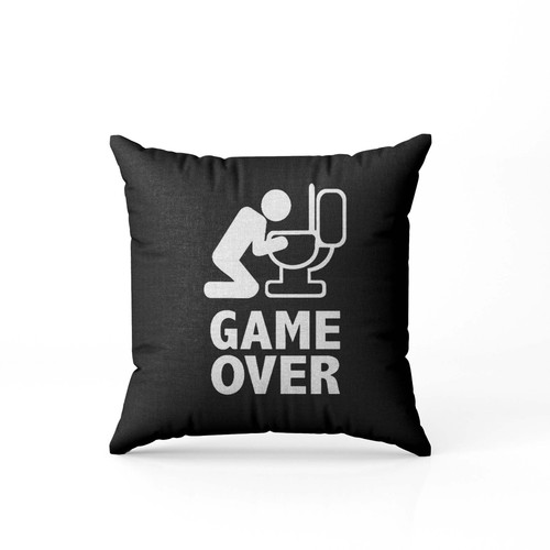 Game Over Drinking Pillow Case Cover