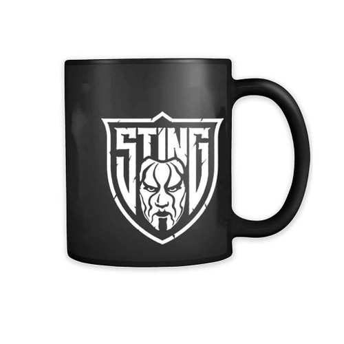 Sting Wwe Wcw Shield Logo 11oz Mug