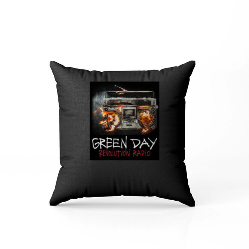 Green Day Flag Revolution Radio Pillow Case Cover
