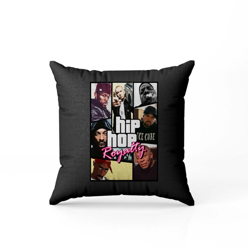 Hip Hop Royalty Rap Gods Eminem Dr Dre 2 Pac 50 Cent Snoop Dogg Ice Pillow Case Cover