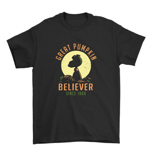 Great Pumkin Beliver Since 1966 Man's T-Shirt Tee
