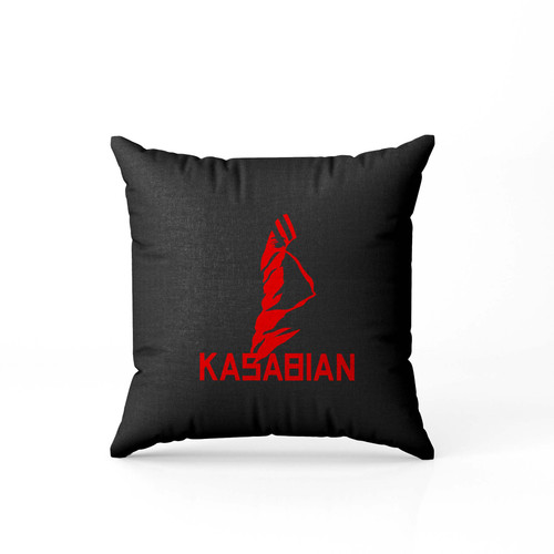 Kasabian Ultra Face 2004 Tour Red Pillow Case Cover