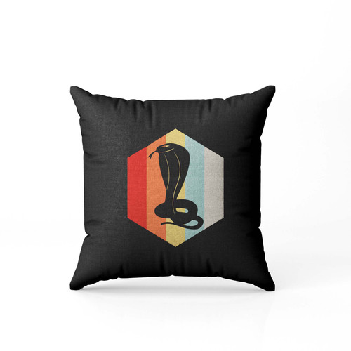 King Cobra Retro Distressed Style Gift Gift For King Cobra Lover King Cobra Gifts Animal Pillow Case Cover