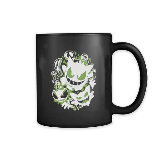 Gastly Haunter Gengar Pokemon Evolutions Ghost Type 11oz Mug