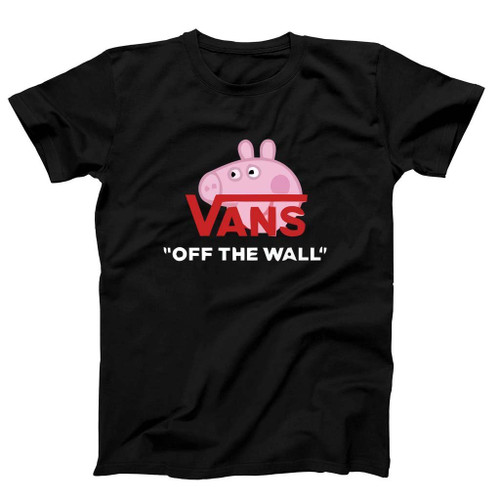 Peppa Pig Vans Parody Man's T-Shirt Tee