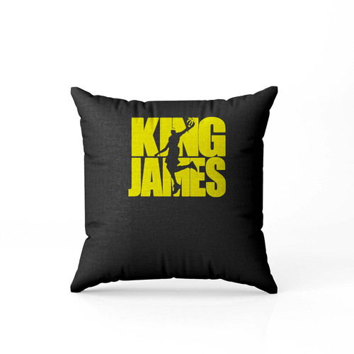 Lebron James King James Slam Dunk Pillow Case Cover