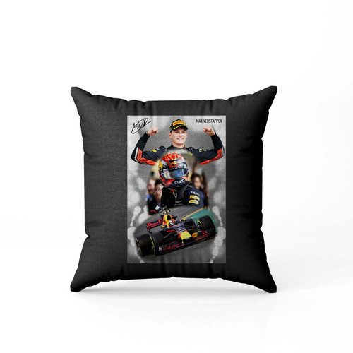 Max Verstappen Poster Formula 1 Red Bull F1 Pillow Case Cover