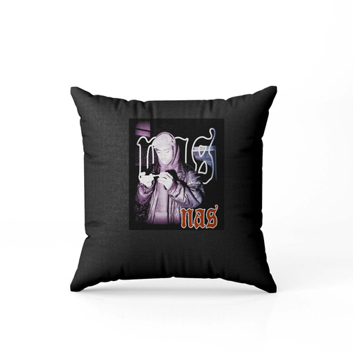 Nas Vintage 90S Rap Bootleg  Pillow Case Cover