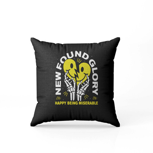 New Found Glory Happy Being Miserable  Pillow Case Cover