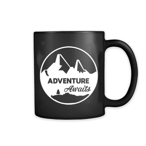 Adventure Awaits Mountains 11oz Mug