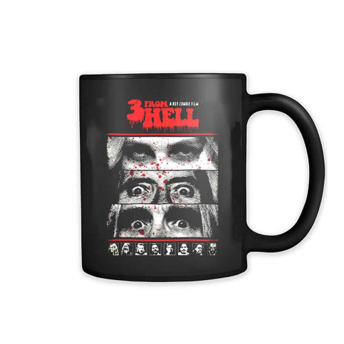 3 From Hell Movie Horror Rob Zombie Devil 11oz Mug