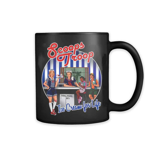 Stranger Things Scoops Troop 11oz Mug