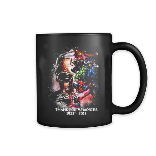 Stan Lee Superheroes Thank You For The Memories 11oz Mug