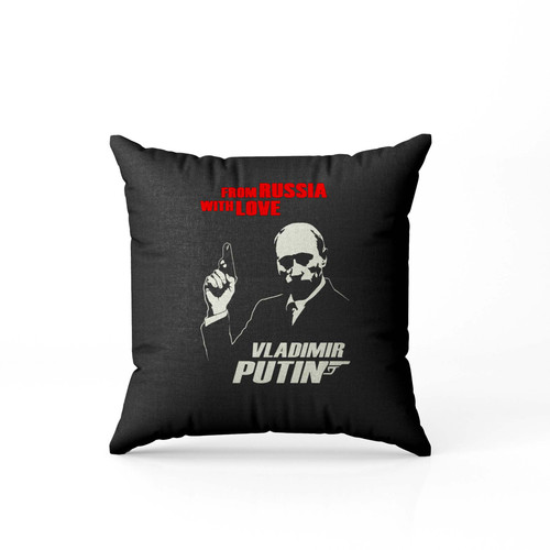 Putin Russia James Bond  Pillow Case Cover