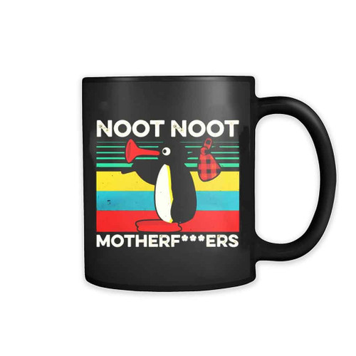 Pingu Noot Noot Motherfuckkers Vintage 11oz Mug Pingu Noot Noot Motherfuckkers Vintage 11oz Mug