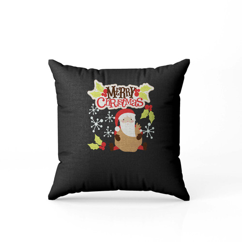 Santa Claus Christmas Scalable  Pillow Case Cover