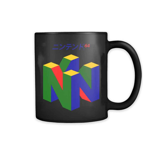 Nintendo 64 Logo N64 Japanese Mario 11oz Mug