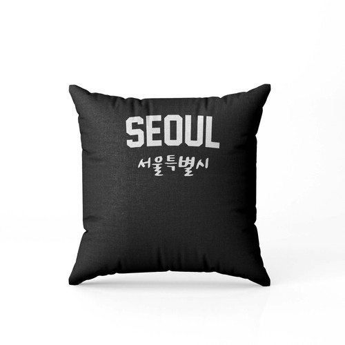 Seoul South Korea Kpop  Pillow Case Cover