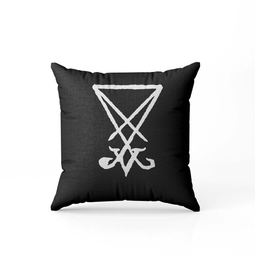 Sigil Of Lucifer Punk Occult Gothic Evil Satan  Pillow Case Cover