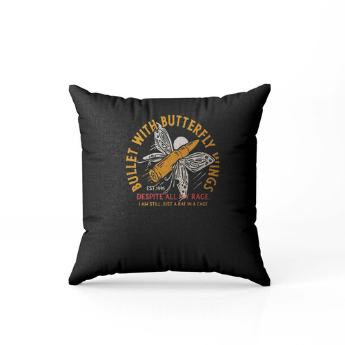 Smashing Pumpkins Bullet With Butterfly Wings  Pillow Case Cover